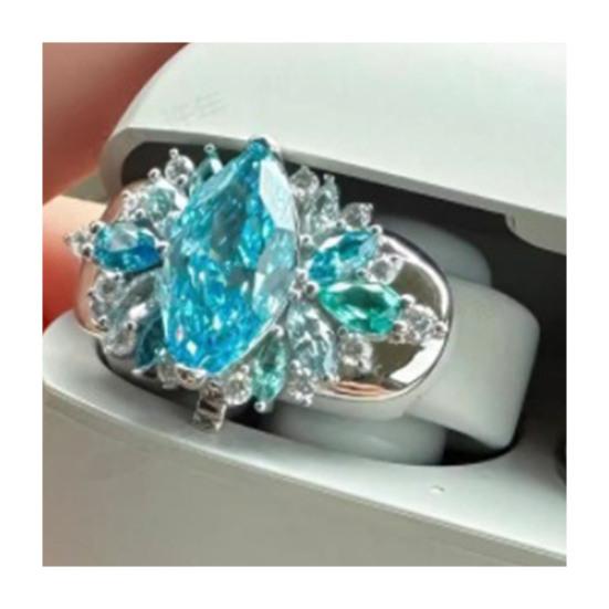 1 шт. Наушник-клипса с блестящим декором из стразов, простая установка, защелкивающийся дизайн, декоративный зажим для наушников для DIY