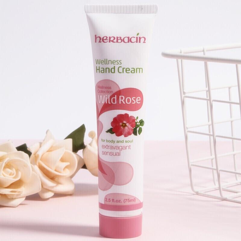 Herbacin Rose & Chamomile Hand Cream & Lip Balm 3-Piece Set