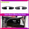 Fit For KIA K2 KX CROSS 2017-2020 RIO 4 2017-2025 Car Rearview Side Mirror Cover Horn Wing Cap Exterior Case Trim Sticker Carbon