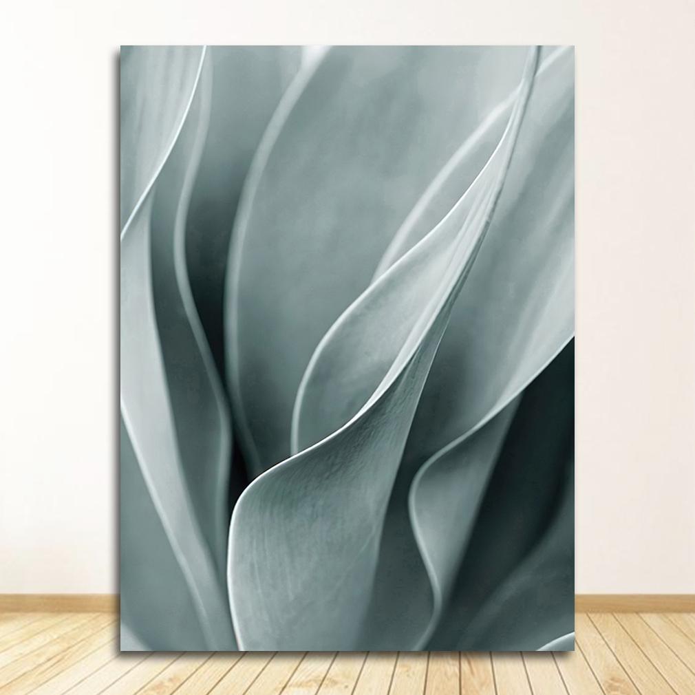 Пальмовые листья, растения, холст, живопись, алоэ, ботанические и печатные изображения, модульные стеновые панели для гостиной, предметы интерьера