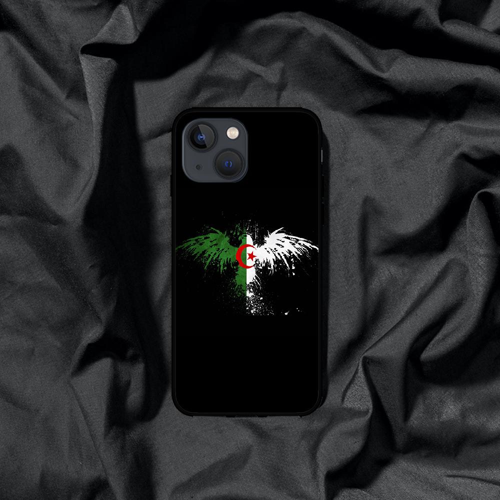 Чехол для телефона с алжирским флагом Алжира для iPhone Samsung Galaxy Redmi Xiaomi Oppo OnePlus Note SA 7 8 9 10 11 12 13 14 20 21 22 23 53 54 Pro Max Ultra