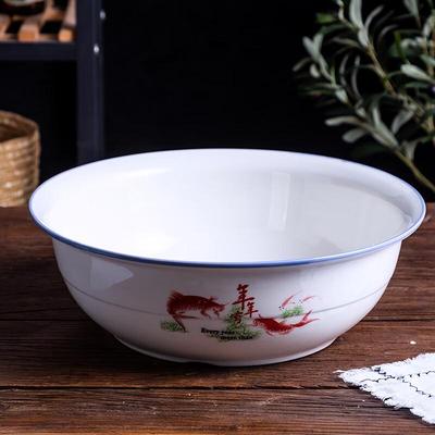 Большая керамическая миска для смешивания и замешивания теста Naijiang