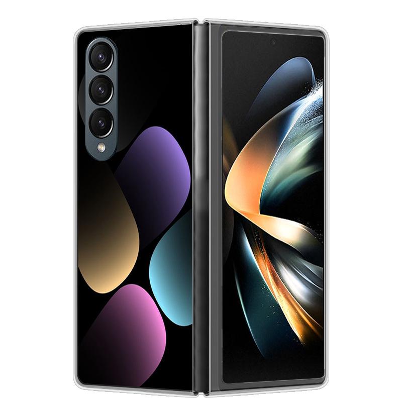 Чехол для Samsung Z Fold 4 ZFold 5 4 5G Жесткий прозрачный чехол для телефона для Samsung Galaxy Z Fold4 Fold5 Ударопрочный бампер Fundas