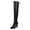 Elastic Thigh High Boots Women Shoes Sexy Slim Long Over the Knee Boot Female Fashion Brown Silver Black Winter Shoe Big Size 45