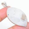 Rainbow Moonstone Gemstone 925 Sterling Silver Jewelry Pendant 2.21" GK-1923