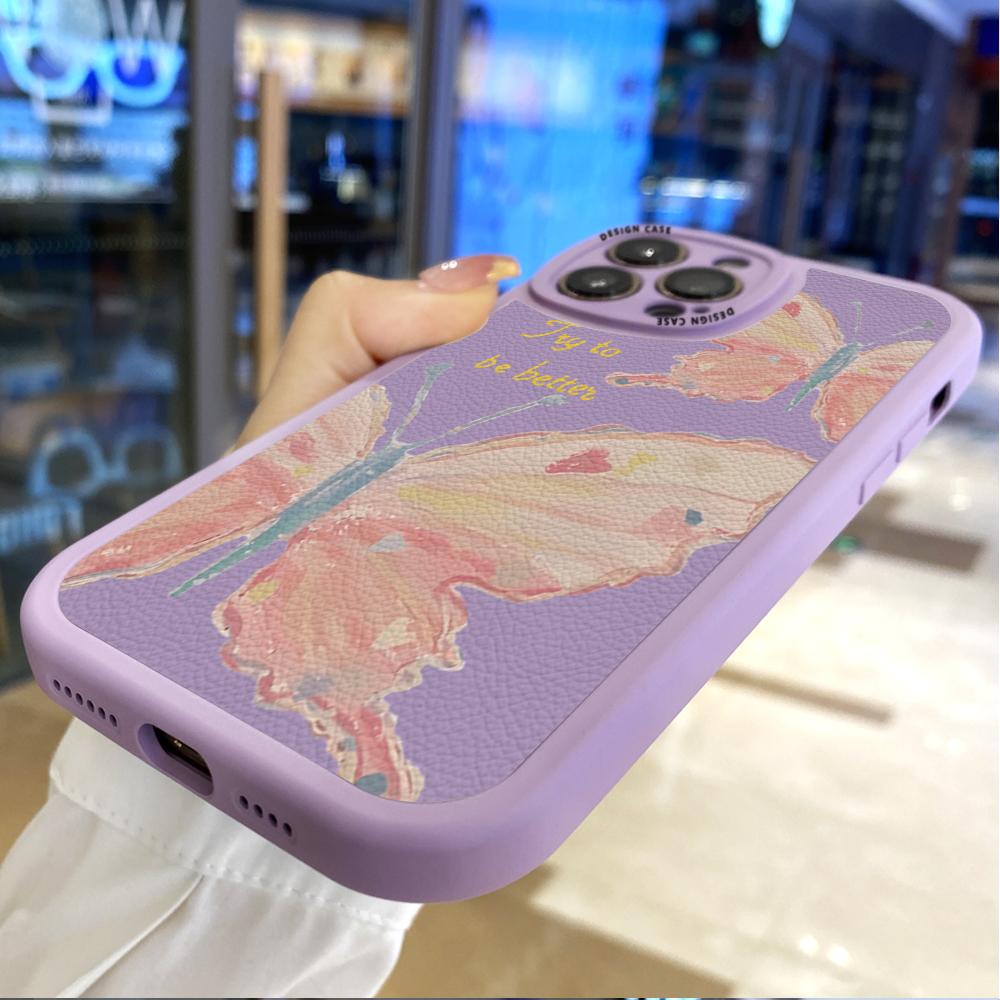 Тонкий чехол для телефона с рисунком цветов тюльпанов из мягкого силикона и искусственной кожи для Samsung Xiaomi Poco Redmi