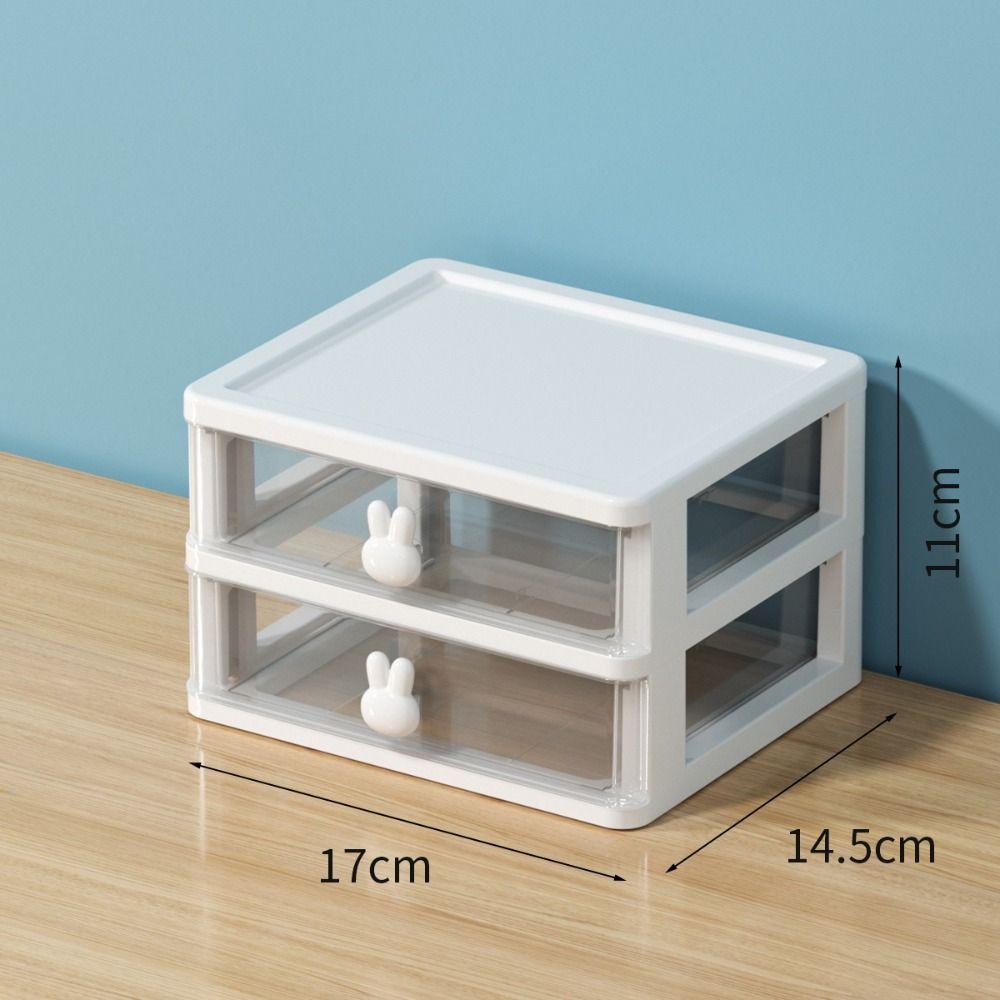 Drawer Cosmetics Storage Case Sundries Container Stationery Storage Box Desktop Organizer