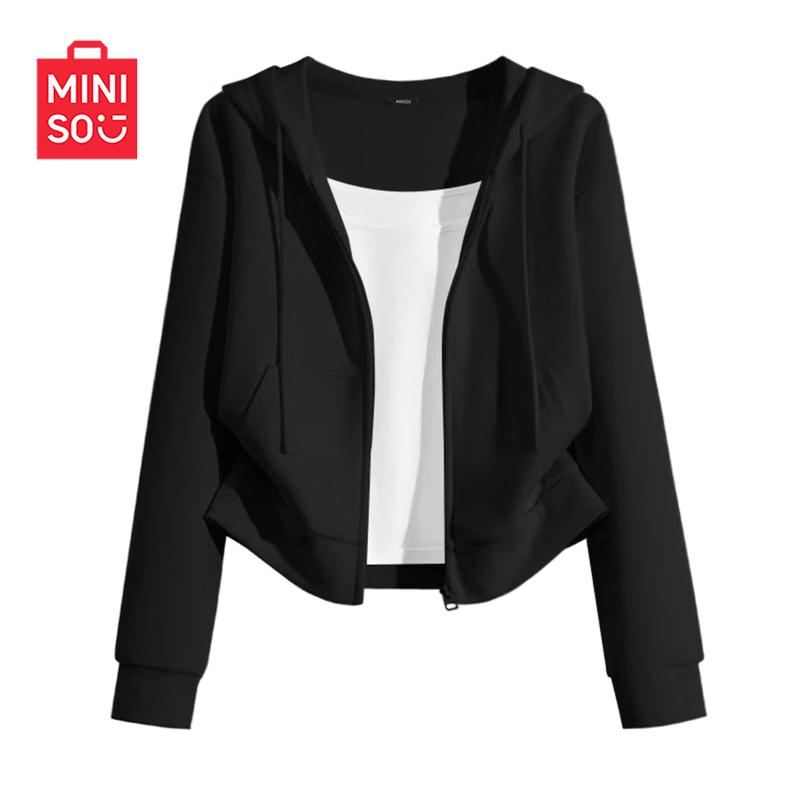 MINISO Женский худи-кардиган, весна 2026