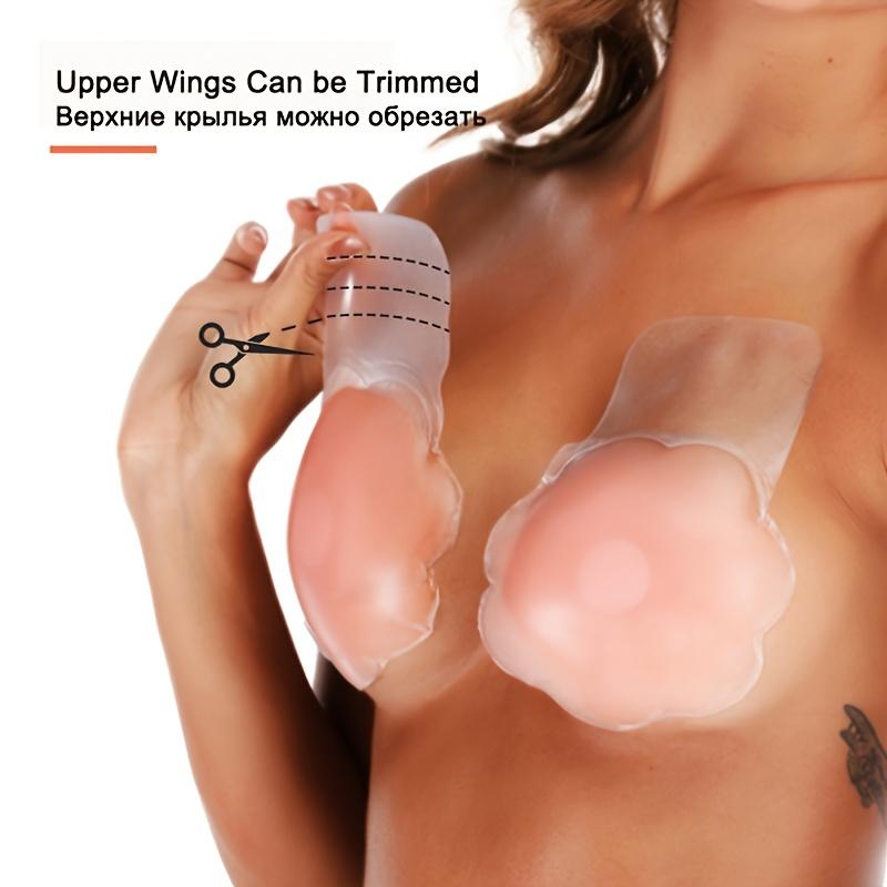 Женские силиконовые наклейки на соски, противоударная накладка на грудь, подтяжка накладки на соски, невидимые многоразовые накладки на бюстгальтер, накладка на грудь, накладка на грудь