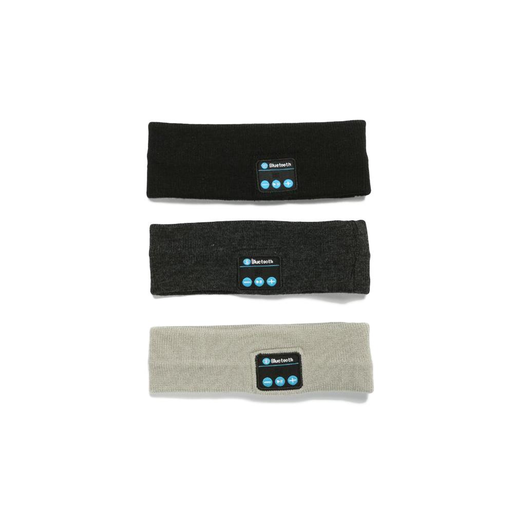 Wireless Bluetooth Music Headband Noise Canceling Headphones with Headset Mic Built-in