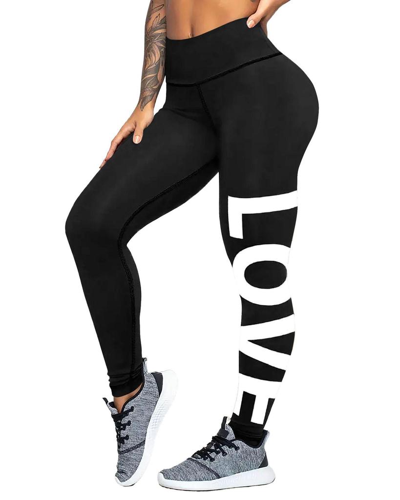 Женские однотонные брюки с высокой талией для йоги и фитнеса