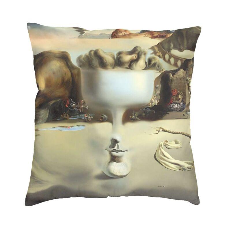 The Persistence Of Memory Cushion Cover 45X45Cm Salvador Dali Painting Art Velvet Cute Pillow Cases For Sofa Home Decor