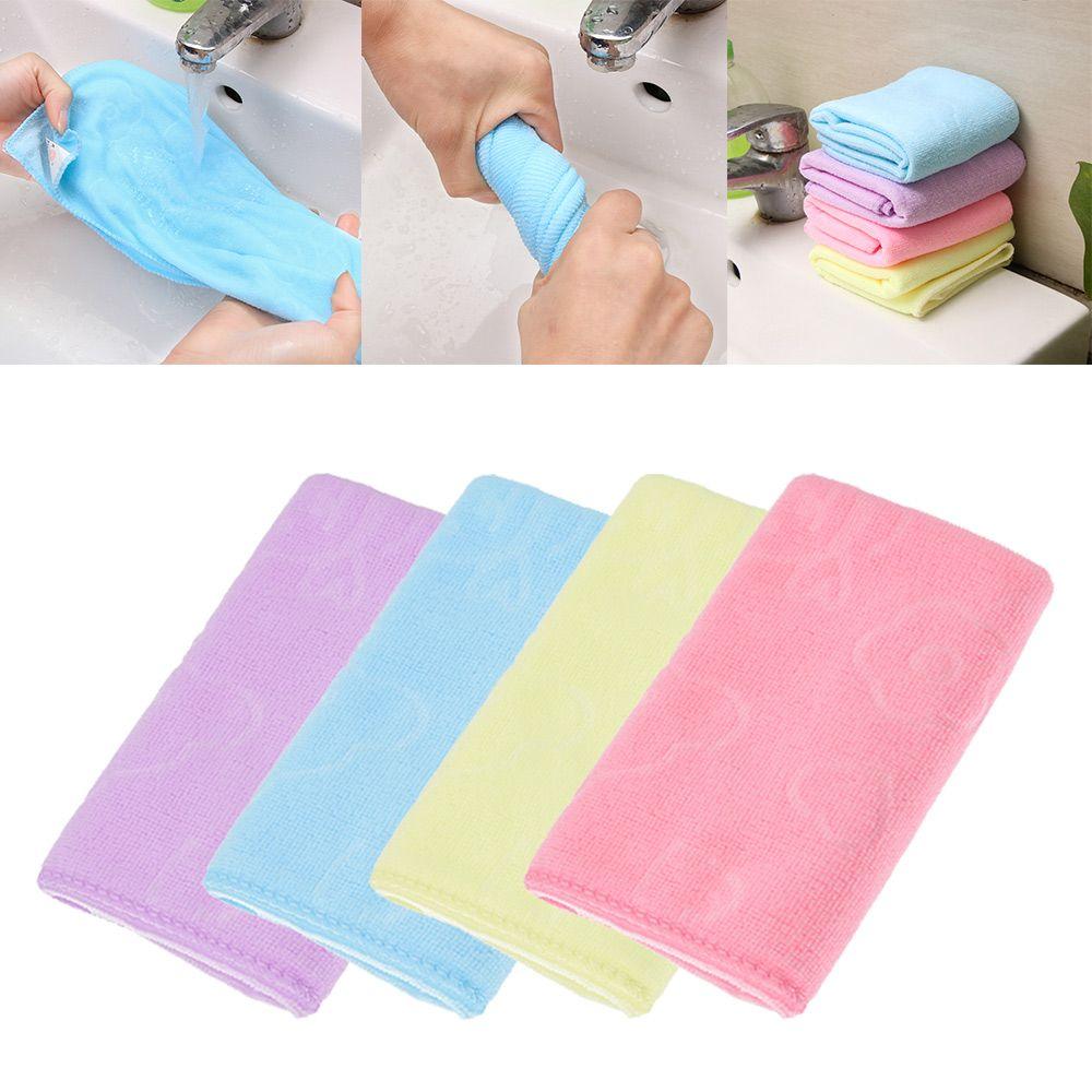 Soft Microfiber Bear Shape Towels Absorbent Dry Body Shower Cloth