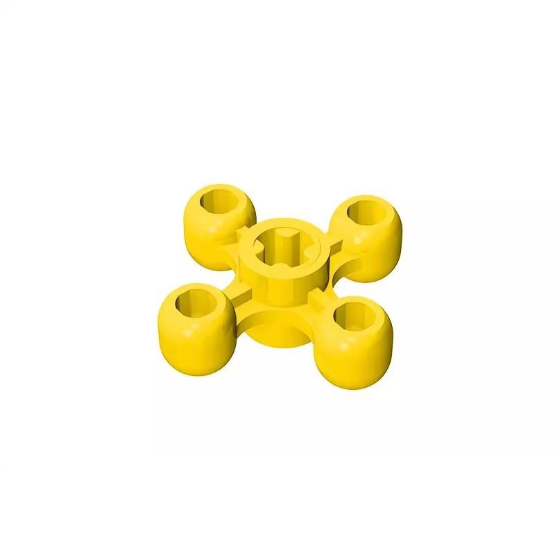 Применимый строительный блок 32072 Запасные части для строительных блоков 4203493 Желтый 4248204 Черный, Вращающееся колесо