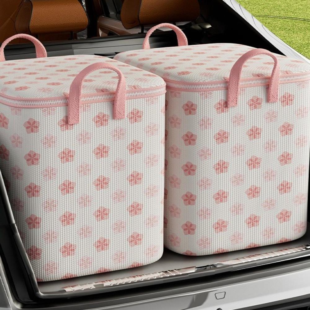 Large Capacity Clothes Storage Bins Dust-Proof Moving Storage Quilt Bag Household Supplies