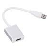 USB 3.0 To HD Multimedia Interface Adapter Aluminum Alloy Free Drive USB To HD Output Converter for Laptops Silver