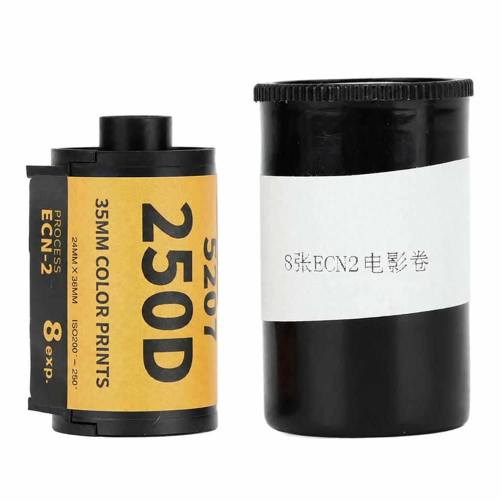 35mm Color Print Film Professional Wide Exposure Range ECN 2 Process Colour Print Camera Film for 135 Camera 8 Sheets