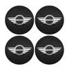 4Pcs 56mm Car Wheel Hub Center Cap Badge Stickers Accessories For MINI One Cooper JCW Countryman Clubman Cabrio Paceman Coupe czujm33 5d