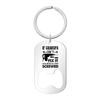 Engraved Metal Keychain Bottle Opener - Family Gift for Birthdays & Father's Day