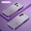 P40 P50 Luxury Gradient Glitter Plating Case For Huawei P30 Lite Pro Nova 3 3i 5t Women Silicone Cover P Mate 30 40 60 P30lite