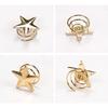 4 шт./лот звездные заколки для волос из сплава для девочек и женщин, заколка для волос для свадебных аксессуаров для волос, модные ювелирные изделия для взрослых