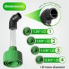 Universal Attachment AC Drain Line Unclogger Wear Resistant Pipe Connector for AC  Home Office