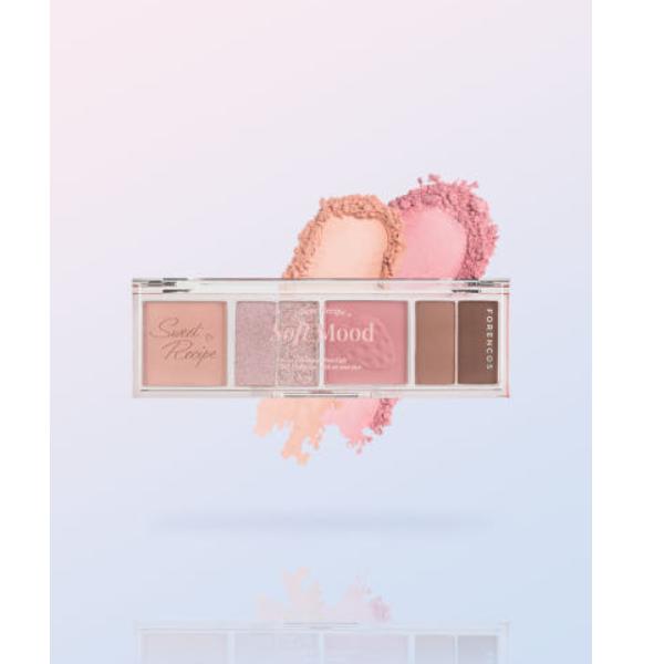Forencos Палитра теней для век Soft Mood 6,1 г 4 цвета