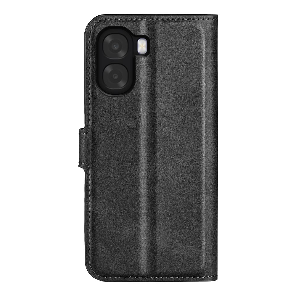 Чехол-подставка для Oppo A6x 4G/A6x 5G, противоударный, с текстурой телячьей кожи, чехол для телефона