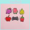 Charming Cute Cartoon Fruit Brooches Featuring Adorable Strawberry Watermelon Grape Designs