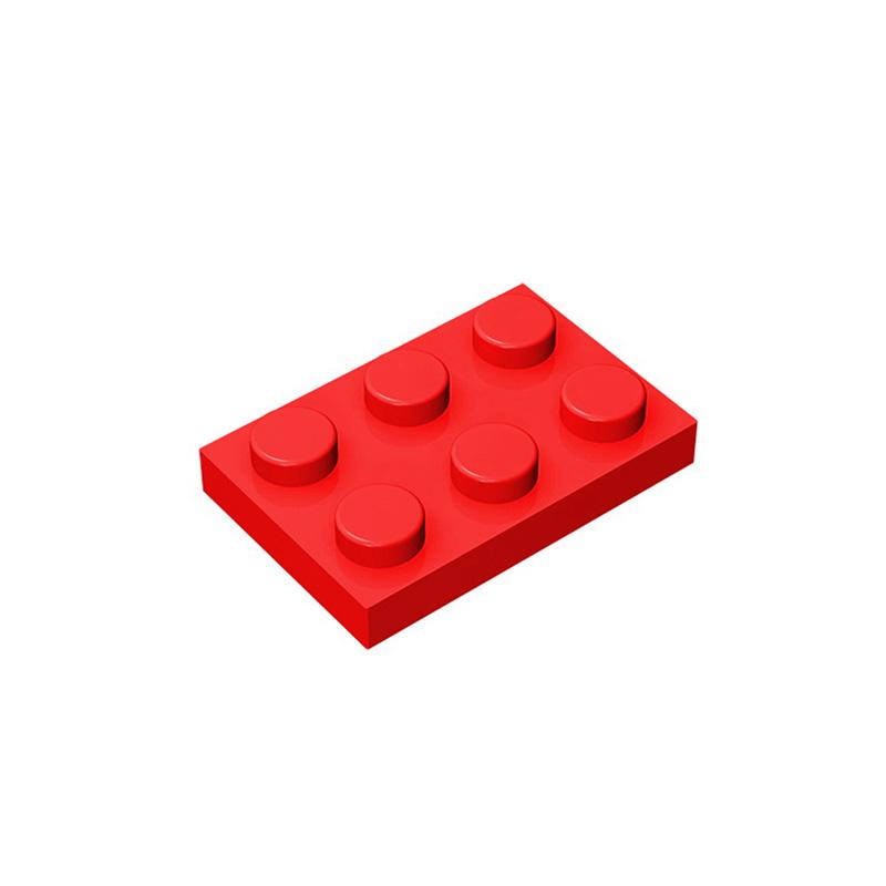 Нетоксичный Moc 10 шт. 3021 2x3 Пластина Строительные Блоки Набор Высокотехнологичная Плата Световая Панель Кирпичики Частицы Идея Игрушки Детский День Рождения Подарки для Детей