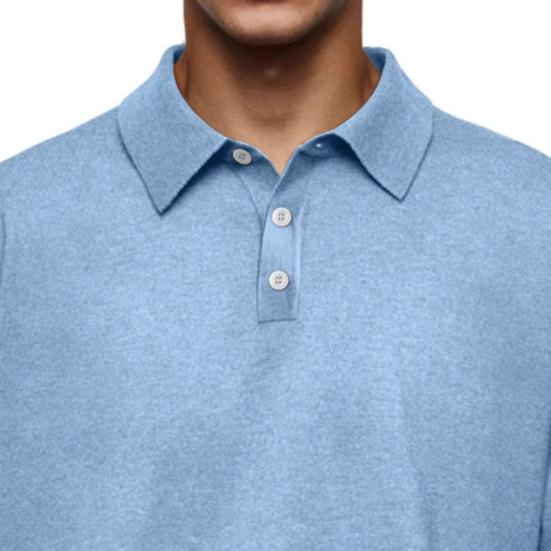 Мужская рубашка весна-осень с отложным воротником на пуговицах, свободный однотонный пуловер с длинными рукавами, повседневный формальный уличный топ для повседневной жизни, вечеринок, путешествий