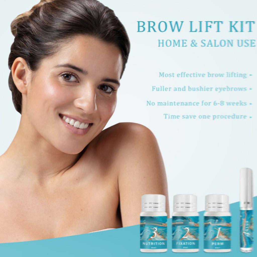 Кератин натуральный, нежный, не стимулирующий набор для бровей и ресниц, 1 коробка (10мл)