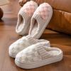 Хлопковые тапочки женские зимние для дома весенне-осенние комнатные нескользящие домашние теплые парные зимние плюшевые мужские
