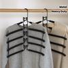 Сверхпрочные Компактные Вешалки Многослойные Металлические с Поролоновой Подкладкой Идеальны для Пальто, Свитеров, Костюмов и Футболки - Вешалки для Одежды