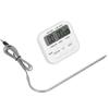Digital Kitchen Thermometer High Sensitivity Multifunctional Thermometer with Probe Alarm Function