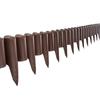 KADAX Garden Palisade Edging Fence Lawn Edging Plastic