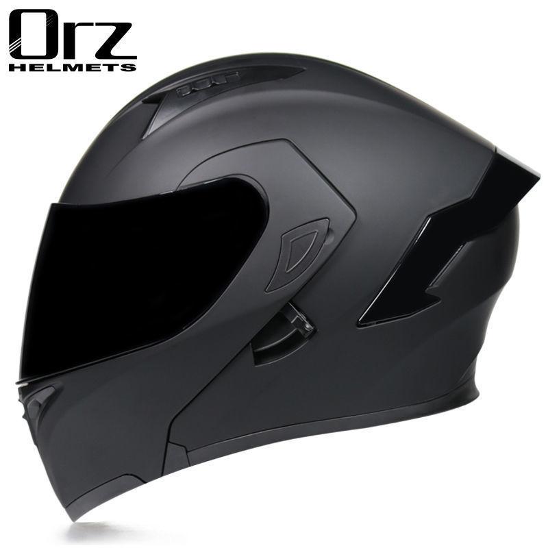Motorcycle Helmets Men's and Women's Unveiling Helmets Full Helmets Tail Rider Bluetooth Locomotive Men's and Women's Winter Personality Electric