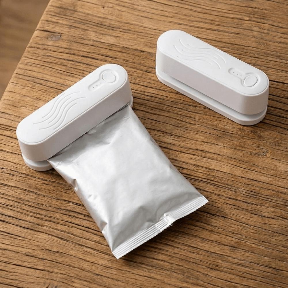 Plastic Snack Bag Sealing Machine Mini Plastic Bags Sealer Practical Heat Sealer for Kitchen
