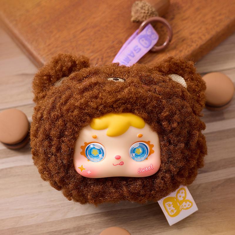 Samue plush blind box cute animal keychain, randomly two are Q Bao Qixiang fairy tales, read carefully before placing an order