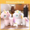Adorable Horse Plush Doll With Pp Cotton Filling For Backpack And Keyring Use