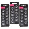 30 шт. сменные купола для звуковых устройств MiniFit Double Vent Single Layer Anti Static Silicone Open