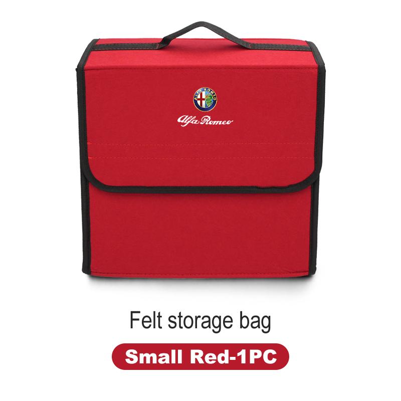 VLFHQ1 Car Trunk Storage Box Organizer Foldable Stowing Container Bag For Alfa Romeo 159 Giulietta Giulia 147 Mito 156 166 GT Stelvio