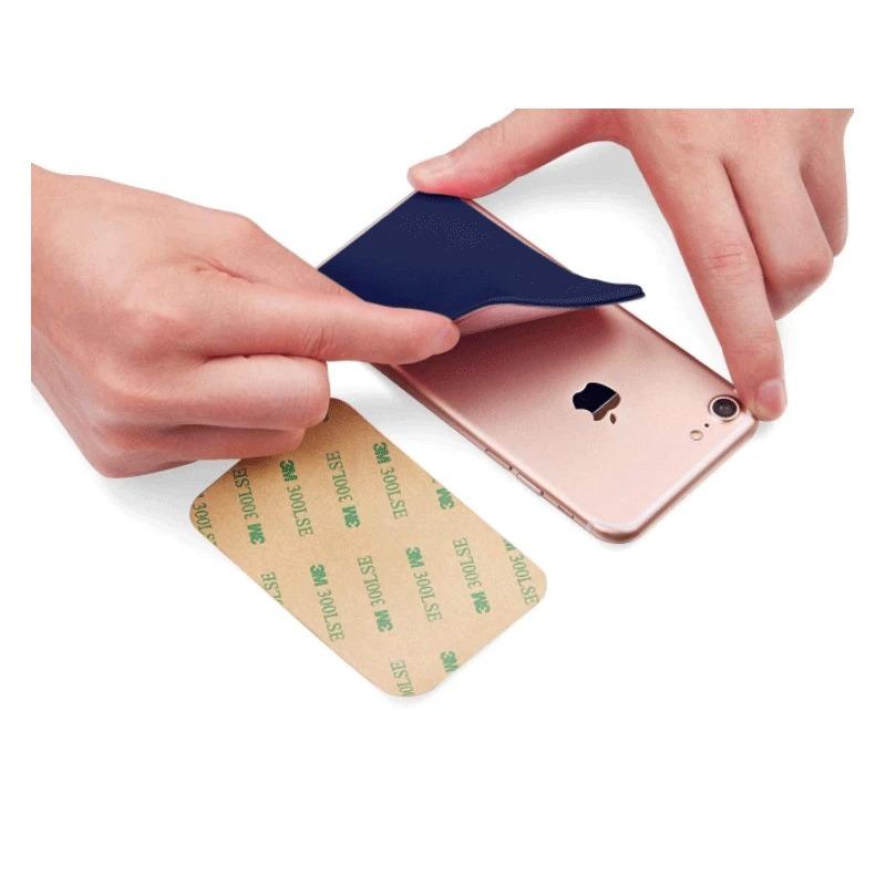 Наклейка на заднюю панель телефона Leica Держатель для карт Задний слот Держатель для визиток Кошелек-коробка Прочный клей Бесшовная сумка для мобильного телефона