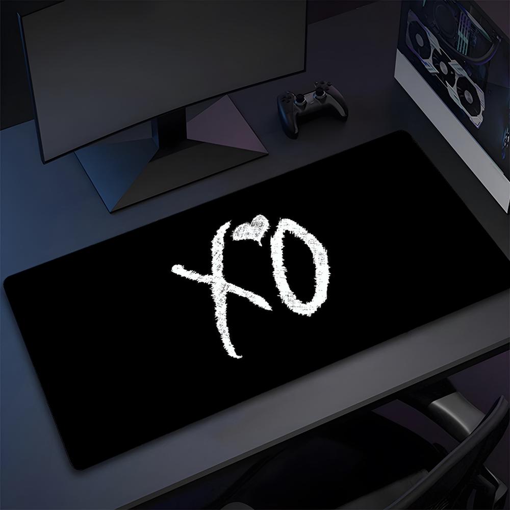 The Weeknd XO Minimalist Mouse Pad High Quality Natural Rubber Mouse Pad The Most Professional Washable Laptop Mouse Pad