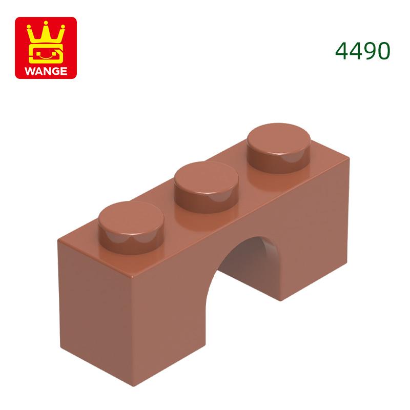 Нетоксичные 97 шт./лот 4490 Арка 1x3 Строительные блоки Аксессуары для Moc Совместимые с Кирпичиками DIY Детские игрушки Подарочная коробка