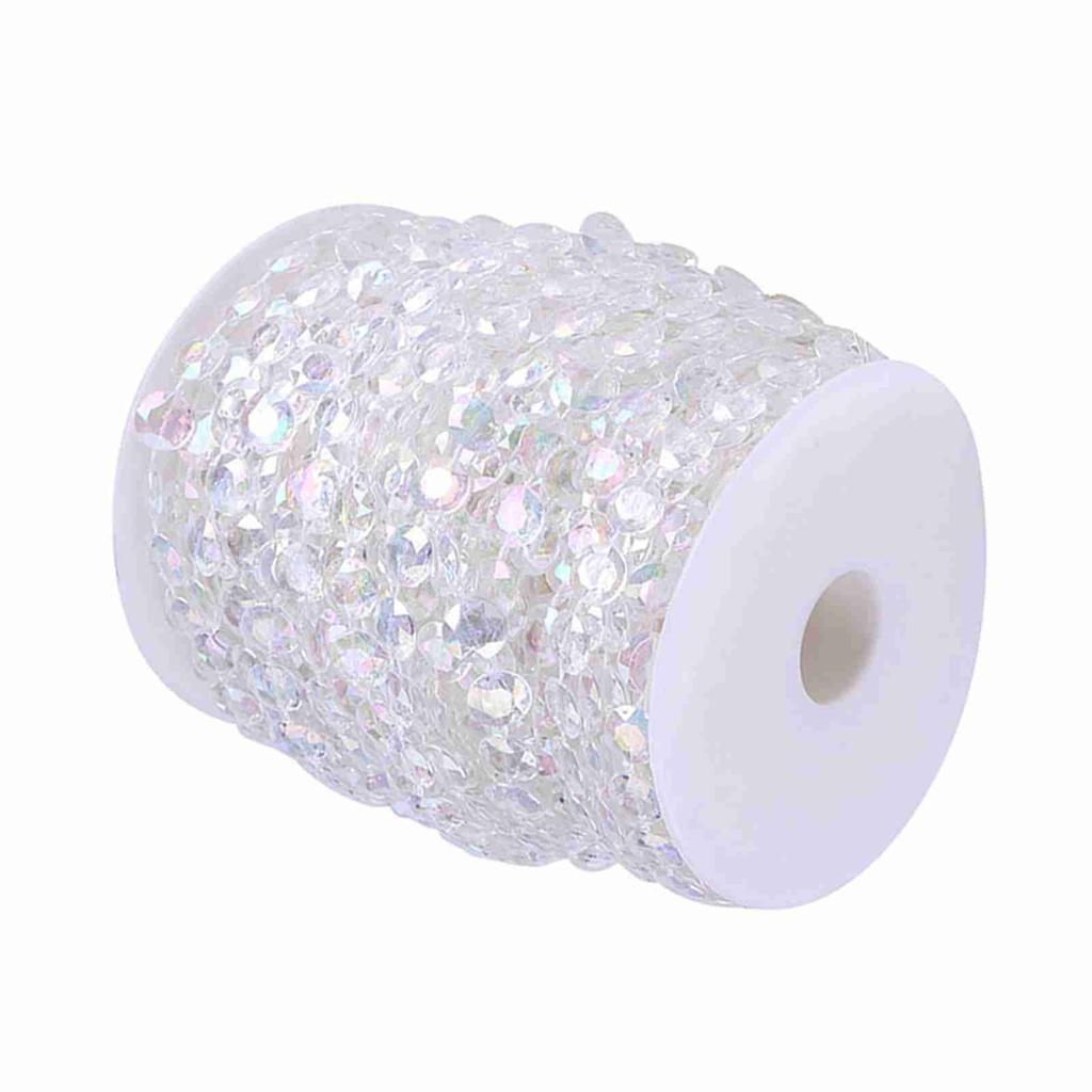 30 м акриловые хрустальные бусины, как нити, занавески, украшения для свадьбы, дня рождения, вечеринки, поделки своими руками #2