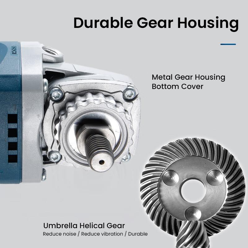 Bosch Угловая шлифовальная машина GWS 900 Профессиональная угловая шлифовальная машина для тяжелых условий эксплуатации Компактная крышка головки, экономящая 40% пространства, подходит для работы в узких пространствах