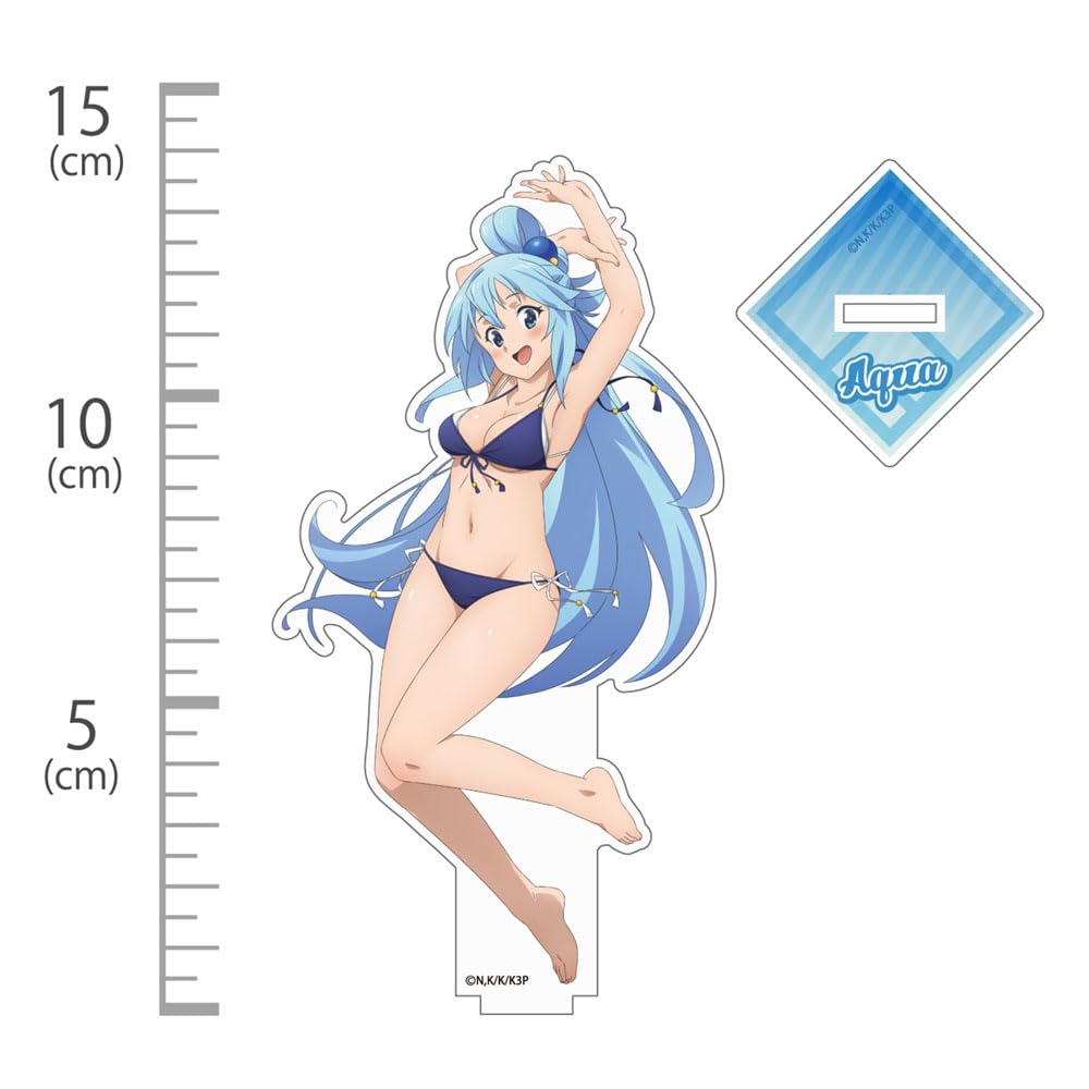 Благословение 2D Cospa на этой замечательной акриловой подставке для купальника Aqua с тремя оригинальными иллюстрациями [официально] Боже мой! Вер.