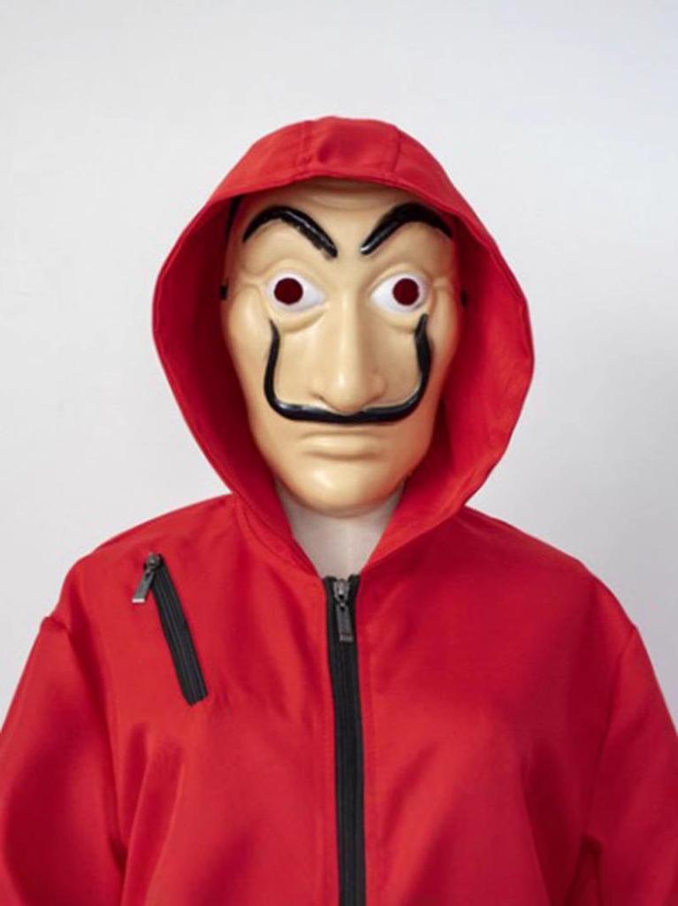 La Casa de Papel Dali Jumpsuit Cosplay Costume - Clown Workwear