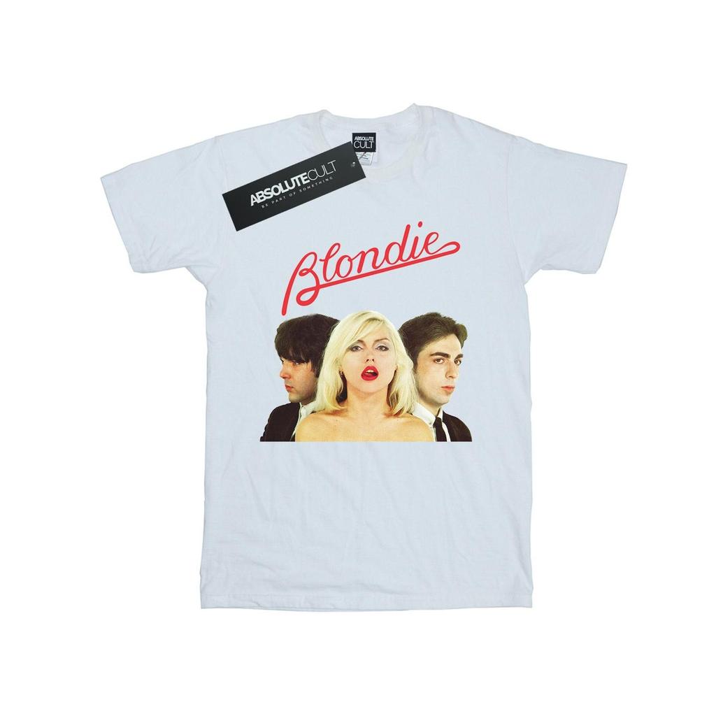 Blondie Womens/Ladies Band Trio Cotton Boyfriend T-Shirt